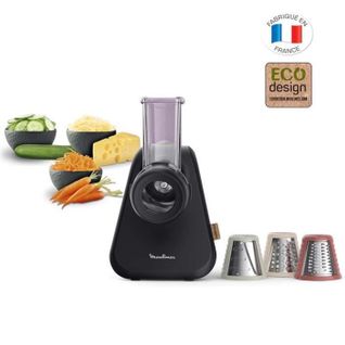 Coupe-légumes - 3 cônes (éminceur - Râpe - Mandoline) - Design Écologique - Dj77en10 Eco Respect