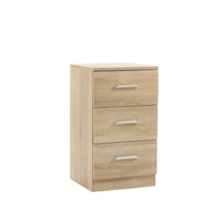 Chevet Avec 3 Tiroirs Simple En Bois Pour Salon