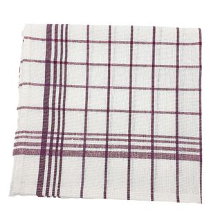 Torchon Essuie-vaisselle En Coton Doux Et Absorbant - 40x60 Cm - Prune