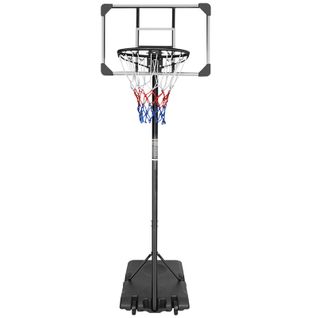 Panier De Basket-ball Sur Pied Avec Base De Lestage Sur Roulettes Hauteur Réglable