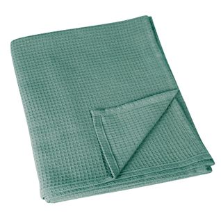 Plaid En Nid D'abeille - 180x240 Cm - Vert