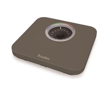 Pèse-personne Mécanique Avec Imc 150kg 1kg Taupe - Bma73207br
