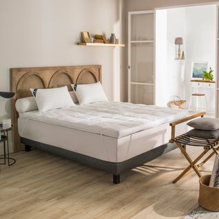Surconfort De Matelas Diamant 90 X 200 Cm Blanc
