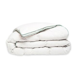 Couette Chaude 50% Duvet - Coton - Adèle 200 X 200 Cm Blanc