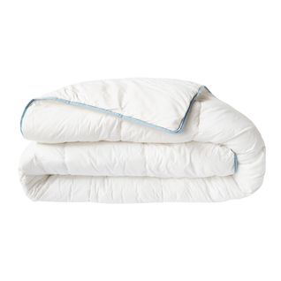Couette Legere Respirante- Coton Tencel - Suzette 220 X 240 Cm Blanc