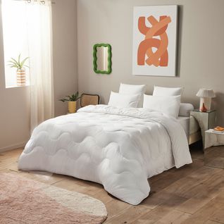 Couette Confort Serein - Chaude 200 X 200 Cm Blanc