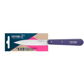 Couteau D'office N°112 Violet Paysage En Bois