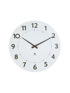 Grande Horloge Milena Murale Bois Blanc