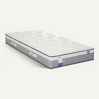 Matelas hybride 90x190 cm SIMMONS Influence ép.26 cm vue 3/4