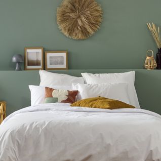 Taie D'oreiller Unie 50x75cm Percale Blanc