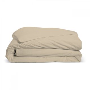 Housse De Couette Unie 240x260cm Percale Lin