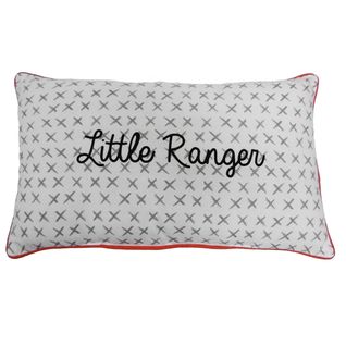 Coussin Imprimé Texte En Coton 30x50cm Little Ranger