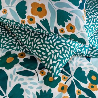 Parure De Lit 2 Personnes En Coton 240x220cm