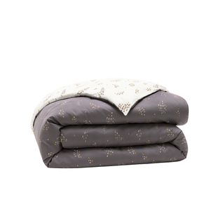 Parure De Lit En Polyester Terracotta 200x200cm