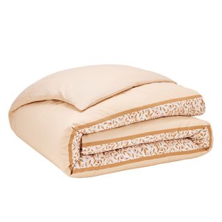 Housse De Couette En Lyocell Marron 260 X 240 Cm