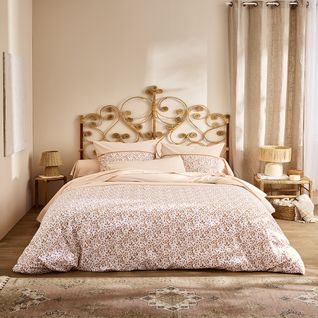 Drap Housse En Lyocell Marron 140 X 190 Cm