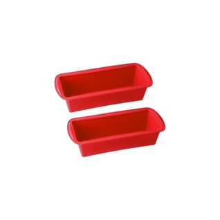 Ensemble De 2 Moules à Cakes En Silicone 24 Cm Dr Oetker Flexxibel Love