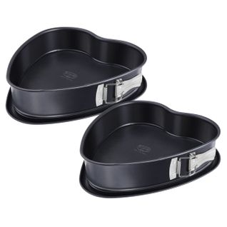 Ensemble De 2 Moules à Charnière En Forme De Cœur 25 Cm Dr. Oetker