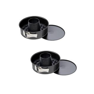 Ensemble De 2 Moules à Manqué à Charnière Avec Fond à Savarin 20 Cm