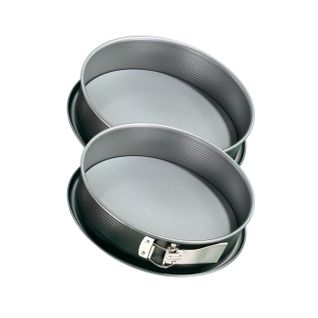 Ensemble De 2 Moules à Manqué à Charnière En Acier 28 Cm Energy