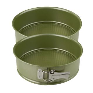 Ensemble De 2 Moules à Manqué à Charnière 24 Cm Green Vision