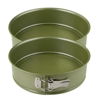 Ensemble De 2 Moules à Manqué à Charnière 26 Cm Green Vision