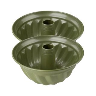 Ensemble De 2 Moules à Kouglof 25 Cm Green Vision