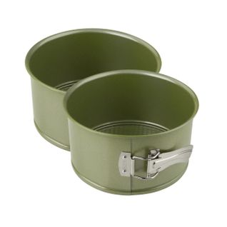 Ensemble De 2 Moules à Panettone à Charnière 18 Cm Green Vision