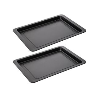 Ensemble De 2 Plaques à Pizza Rectangulaire 42 X 29 Cm Spécial Countries