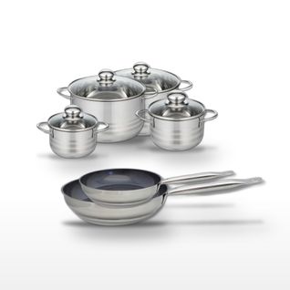 Lot Poêles 24/28cm Et Faitouts 14/16/20/24cm Elo Profi Therm Platinum