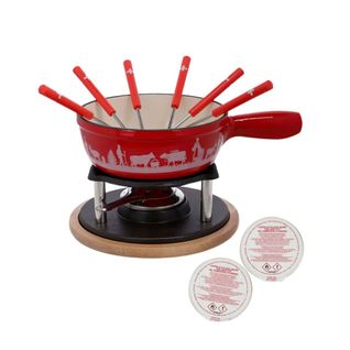 Service à Fondue Au Fromage Pour 4 Personnes Rotel Swiss Tradition