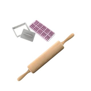 Ensemble De Pâtisserie Emporte-piéces Et Rouleau à Pâtisserie