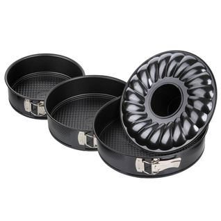 Set De 2 Moules à Manqué Et 1 Moule à Manqué Et Savarin Diamètres