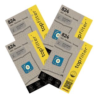 Lot De 4 Packs De 4 Sacs Aspirateur 64824 Pour Electrolux Et Tornado Premium
