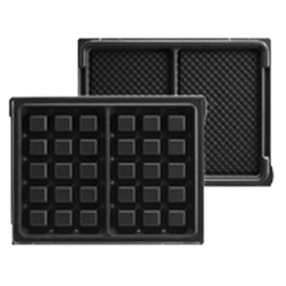 Plaques 2 Maxi Gaufres Pour Tarti'gaufres - 020122