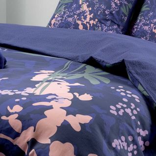 Housse De Couette 220x240 Cm + 2 Taies D'oreiller 65x65 Cm 100% Coton 47 Fils Paola