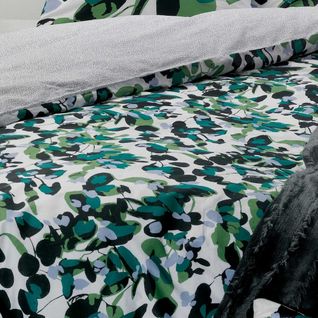 Housse De Couette 220x240 Cm + 2 Taies D'oreiller 100% Coton Sanae