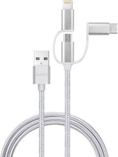 Câble 3 En 1 - Auto T - 540206 - Micro-usb - Apple - USB-c