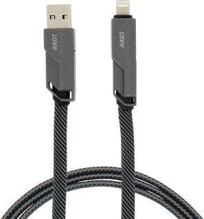 Câble Plat - Auto T - 540313 - USB-c - 4 Connecteurs