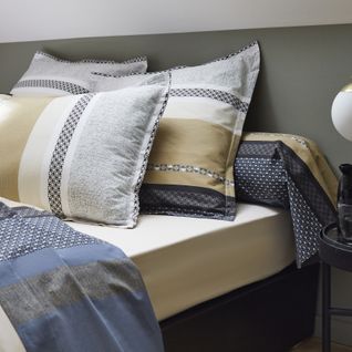 Ensemble Drap Plat Et 2 Taies Marlow - 240x310 Cm - Beige