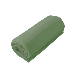 Drap Housse 100% Coton Bio Bonnet 30 Cm - 90x190 Cm - Vert
