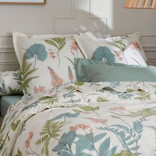 Parure De Couette Au Style Nature - 200x200 Cm - Vert