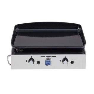 Plancha Gaz 5000w Plaque Fonte Émaillée 47x36cm - 555032010701