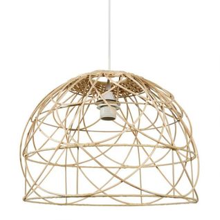 Suspension En Rotin Victoria D43 Gm - Naturel Clair