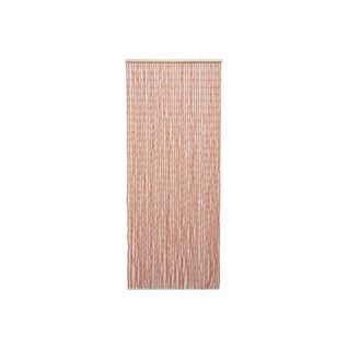 Rideau De Porte Coloré Papier Cordé Orange
