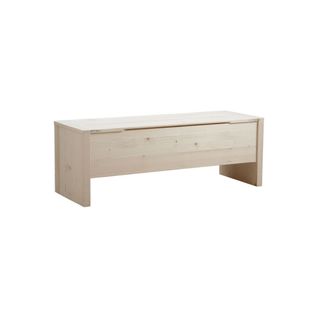 Coffre De Rangement En Bois Brut