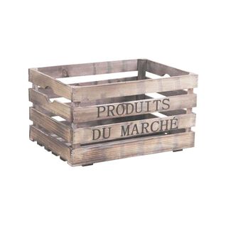 Caisse En Bois Produits Du Marché