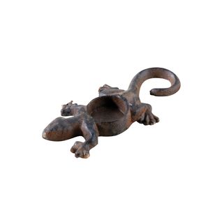 Photophore Lézard En Fonte