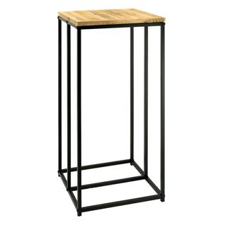 Sellette Porte-bûches En Métal Et Bois Rondo