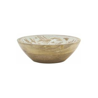 Corbeille En Manguier Déco Fougères Diamètre 18 Cm